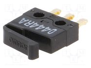 Microswitch SNAP ACTION; 0.5A/30VDC; SPDT; ON-(ON); Pos: 2; D2MQ OMRON Electronic Components