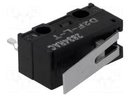 Microswitch SNAP ACTION; 3A/125VAC; 2A/30VDC; with lever; SPDT OMRON Electronic Components