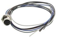 SENSOR CORD, 5P M12 RCPT-FREE END, 500MM