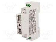 Timer; Range: 0,01s÷100h; NO x2; 24÷250VAC; 24÷250VDC; Display: LED COBI ELECTRONIC