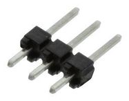 CONNECTOR, HEADER, 3POS, 1ROW, 2.54MM