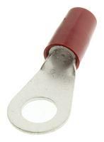 TERMINAL, RING TONGUE, 5/16", RED, 8AWG