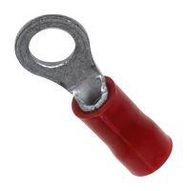 TERMINAL, RING TONGUE, 5/16", RED, 16AWG