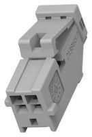 AUTOMOTIVE HOUSING, PLUG, 2POS, GREY