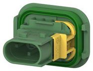 AUTOMOTIVE HOUSING, PLUG, 2POS, GREEN