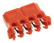 CONNECTOR, PLUG, 4POS, 1ROW, PCB