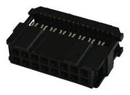 IDC CONN, RCPT, 16POS, 2ROW, 2.54MM