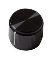 KNOB, ROUND SHAFT, ALUMINIUM, 19.1MM