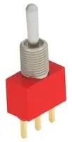 TOGGLE SW, DPDT, 0.4VA, 20V, THT