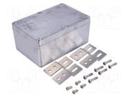 Enclosure: multipurpose; X: 80mm; Y: 120mm; Z: 55mm; aluminium; IP65 COMBIPLAST