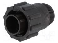 Connector: circular; plug; male; PIN: 4; w/o contacts; CPC Series 1 TE Connectivity