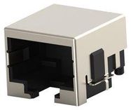 RJ45 CONNECTOR, R/A JACK, 1PORT, SMT