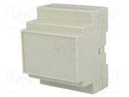 Enclosure: for DIN rail mounting; Y: 88mm; X: 72mm; Z: 59mm; ABS COMBIPLAST