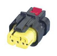 CONNECTOR HOUSING, PLUG, 3POS, 4.5MM