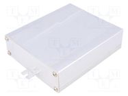 Enclosure: multipurpose; X: 104mm; Y: 120mm; Z: 33mm; aluminium COMBIPLAST