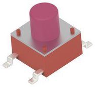 TACTILE SWITCH, 0.05A, 24VDC, 260GF, SMD