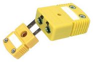 THERMOCOUPLE CONNECTOR, PLUG, TYPE K