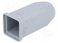 Enclosure: for HDC connectors; CKA; size 21.21; Gland holes: 1 ILME