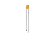 LED, ORANGE, 30MCD, 605NM, 3MM