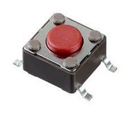 TACTILE SWITCH, 0.05A, 12VDC, 260GF, SMD