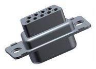 D SUB CONN, PLUG, 9POS, DE, CRIMP