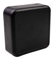 ROOM SENSOR ENCLOSURE, SOLID, ABS, BLACK