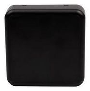 ROOM SENSOR ENCLOSURE, SOLID, ABS, BLACK