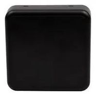 ROOM SENSOR ENCLOSURE, SOLID, ABS, BLACK