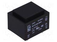 Transformer: encapsulated; 1.9VA; 230VAC; 18V; 105mA; PCB; BVEI HAHN