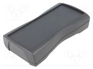 Enclosure: for remote controller; BOS-Streamline; IP40; X: 72.9mm BOPLA