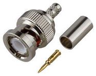 RF COAXIAL, BNC PLUG, 50 OHM, CABLE