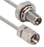 COAX CABLE, 2.92MM RP PLUG-BLKHD JACK/6"