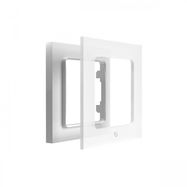 Shelly Wall frame 1 - white for the Shelly Wall Switch line