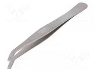 Tweezers; 115mm; Blades: curved; Tipwidth: 3.5mm; SMD; Blade: Ø0.8mm BERNSTEIN