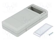 Enclosure: for devices with displays; X: 60mm; Y: 120mm; Z: 22mm BOPLA