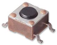 TACTILE SWITCH, 0.05A, 24VDC, 160GF, SMD