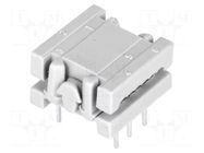 Connector: IDC; PIN: 6; DIL 7,62mm,transition; IDC,THT; 1.27mm CONEC