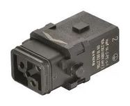 HEAVY DUTY INSERT, RCPT, 2+PE, 10A