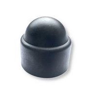 CAP NUT, SCREW PROTECTOR, PE, M4, BLACK