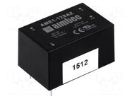 Converter: AC/DC; 1W; Uin: 90÷305VAC,130÷430VDC; Uout: 12VDC; 68% AIMTEC