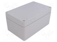 Enclosure: multipurpose; X: 100mm; Y: 160mm; Z: 81mm; ALUEIN-RJ; grey RAYCHEM RPG