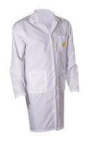 CLOTH, ESD LAB COAT, X SMALL, WHITE