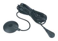 GROUND CORD, 1MOHM, BLK, STUD/SOCKET