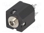 Connector: Jack 3,5mm; socket; female; without nut,stereo; ways: 3 AMPHENOL