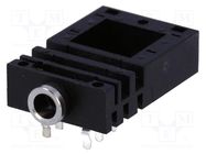 Connector: Jack 3,5mm; socket; female; ways: 3; angled 90°; THT AMPHENOL