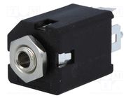 Connector: Jack 3,5mm; socket; female; stereo; ways: 3; straight AMPHENOL