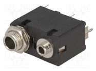 Connector: Jack 3,5mm + Jack 6,3mm; socket; female; mono,double AMPHENOL