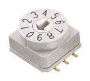 ROTARY CODED SWITCH, 10POS, 0.15A, 24VDC