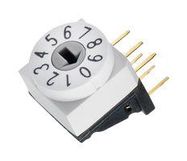 ROTARY CODED SWITCH, 10POS, 0.15A, 24VDC