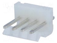 Connector: wire-board; socket; male; PIN: 4; 7A; 250V; straight; THT JOINT TECH